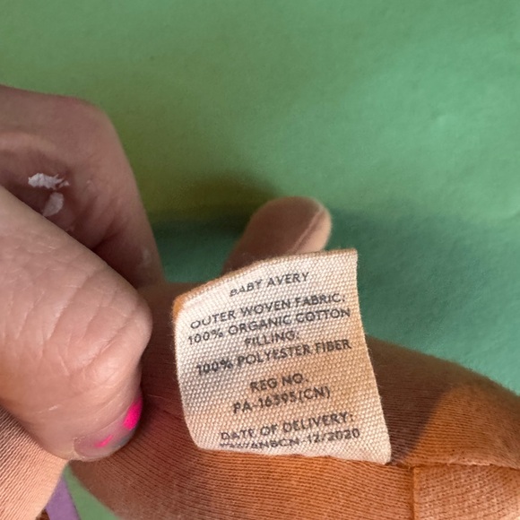 Rare organic cotton Avery doll Lovevery Soft Plush Doll with Curly Hair - Picture 4 of 5